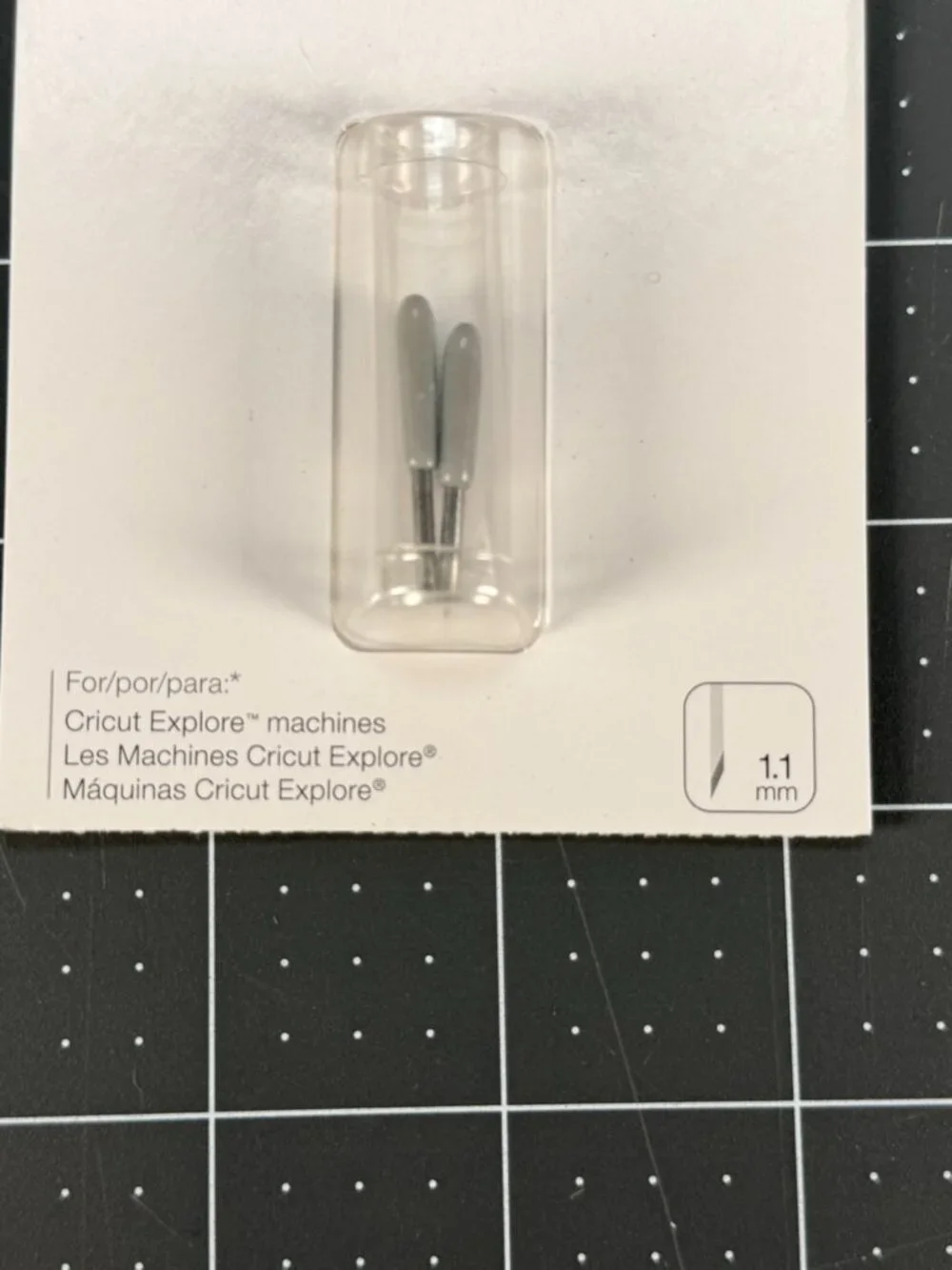 NEW Cricut Fine-Point Replacement Blades 2-Pack for Explore & Maker